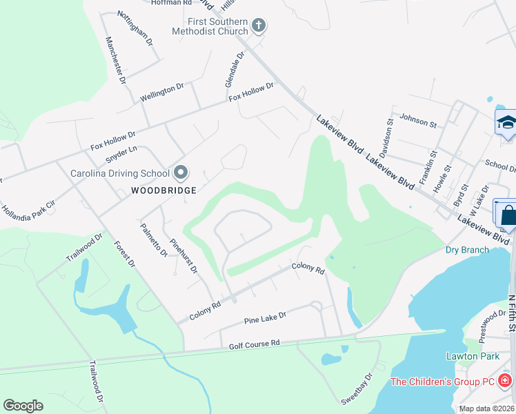 map of restaurants, bars, coffee shops, grocery stores, and more near 1306 Salem Rd in Hartsville