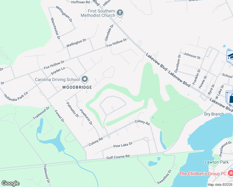 map of restaurants, bars, coffee shops, grocery stores, and more near 1306 Salem Road in Hartsville