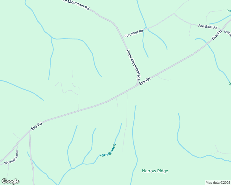 map of restaurants, bars, coffee shops, grocery stores, and more near 1247 Eva Road in Eva