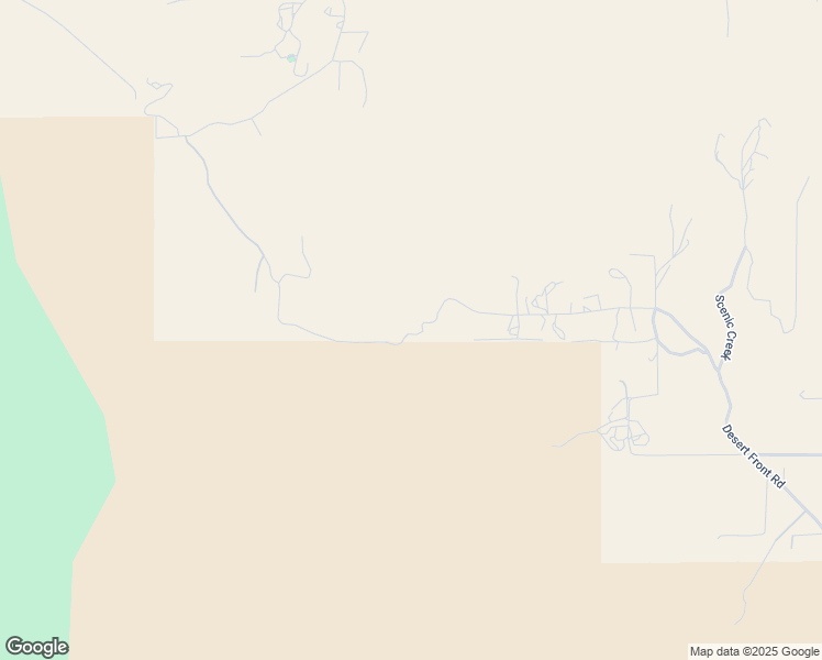 map of restaurants, bars, coffee shops, grocery stores, and more near Desert Front Road in Pinon Hills