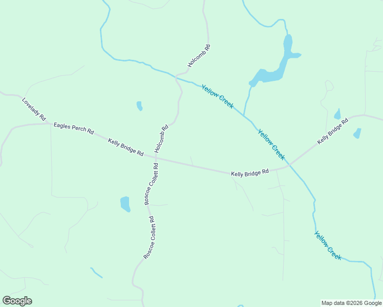 map of restaurants, bars, coffee shops, grocery stores, and more near 10486 Kelly Bridge Road in Dawsonville