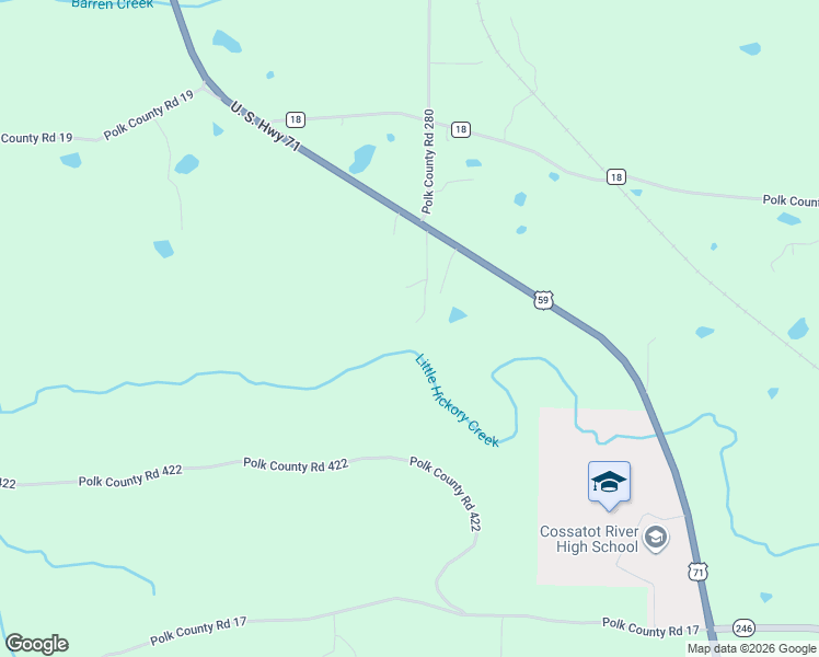 map of restaurants, bars, coffee shops, grocery stores, and more near 138 Sunrise Lane in Cove