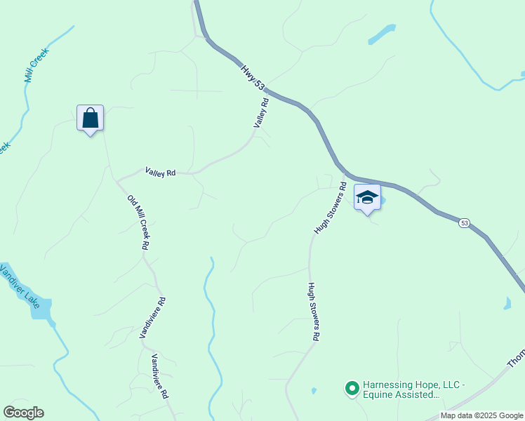 map of restaurants, bars, coffee shops, grocery stores, and more near 270 Clifton Drive in Dawsonville