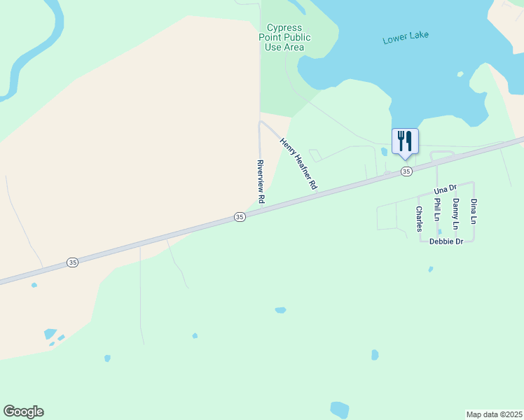 map of restaurants, bars, coffee shops, grocery stores, and more near 1 Riverview Road in Sardis