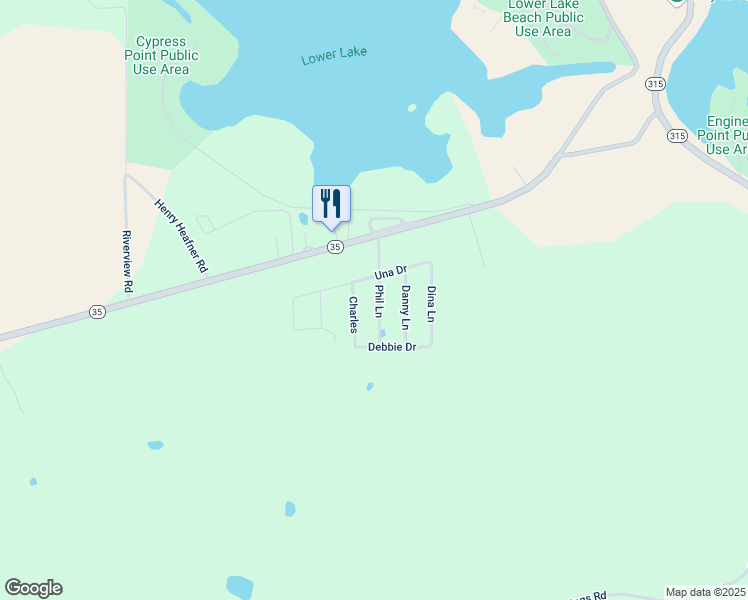 map of restaurants, bars, coffee shops, grocery stores, and more near 35-115 Charles in Sardis