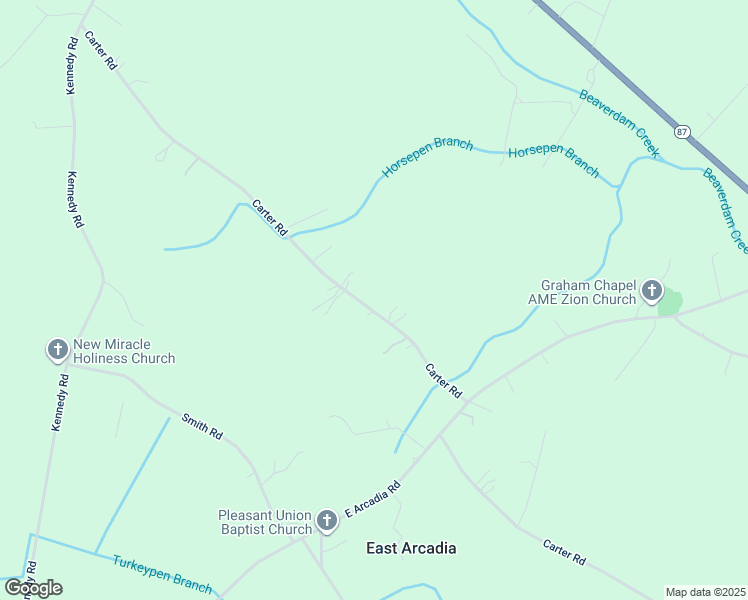 map of restaurants, bars, coffee shops, grocery stores, and more near 1003 Blanks Graham Road in Riegelwood