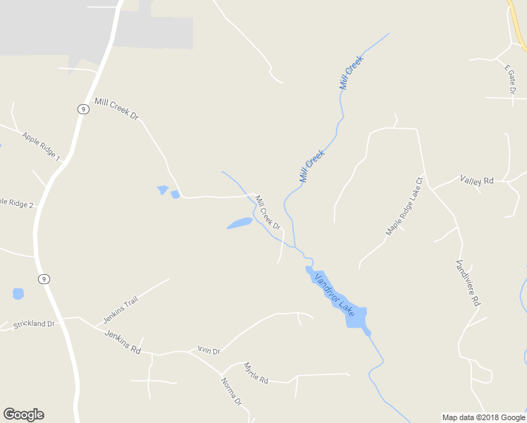 map of restaurants, bars, coffee shops, grocery stores, and more near 0 Mill Creek Drive in Dawsonville