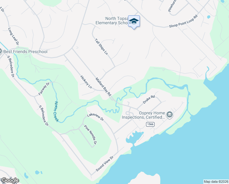 map of restaurants, bars, coffee shops, grocery stores, and more near 26 Crane Pointe Road in Hampstead