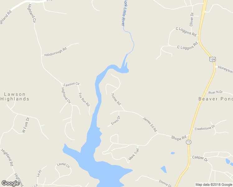 map of restaurants, bars, coffee shops, grocery stores, and more near 3854 Trotter Road in Gainesville
