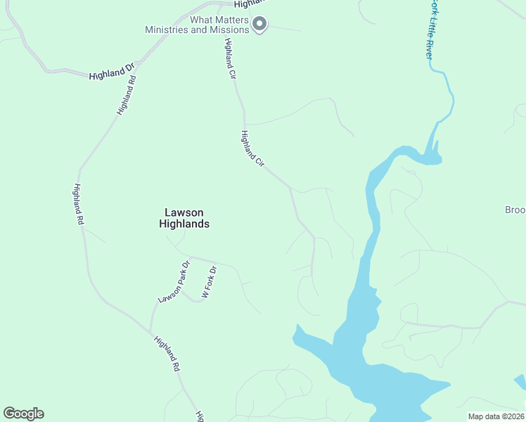 map of restaurants, bars, coffee shops, grocery stores, and more near 4768 Highland Circle in Gainesville