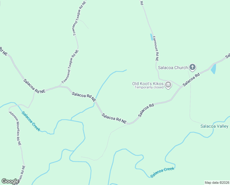 map of restaurants, bars, coffee shops, grocery stores, and more near 813 Salacoa Road Northeast in Fairmount