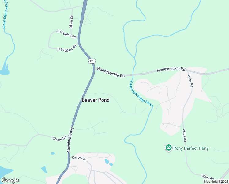 map of restaurants, bars, coffee shops, grocery stores, and more near 3745 River North Drive in Gainesville