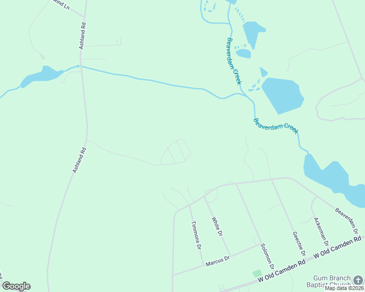 map of restaurants, bars, coffee shops, grocery stores, and more near 3109 Sandy Oak Drive in McBee