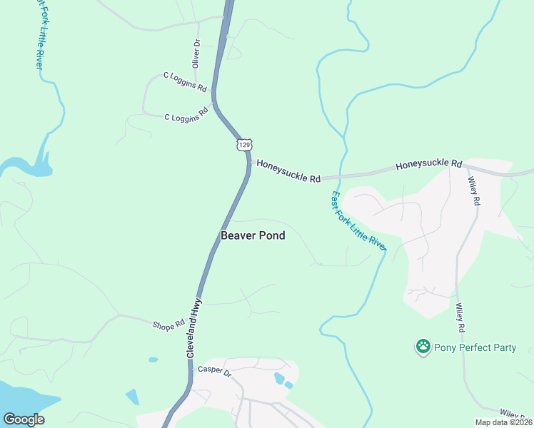 map of restaurants, bars, coffee shops, grocery stores, and more near 3725 River North Drive in Gainesville