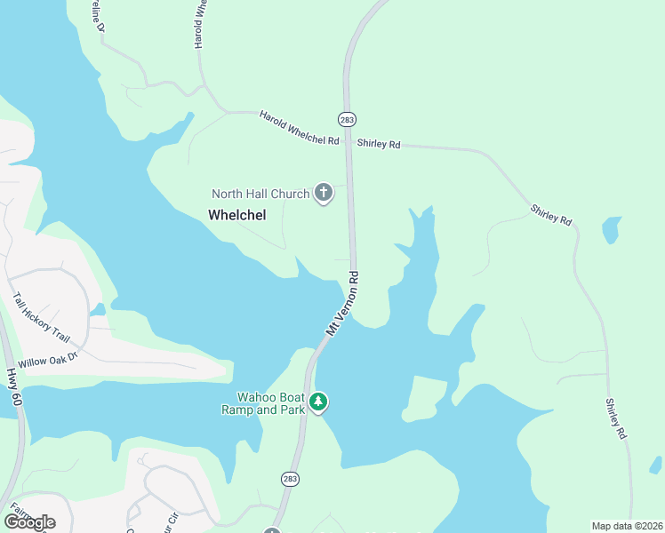 map of restaurants, bars, coffee shops, grocery stores, and more near 4033 Mount Vernon Road in Gainesville