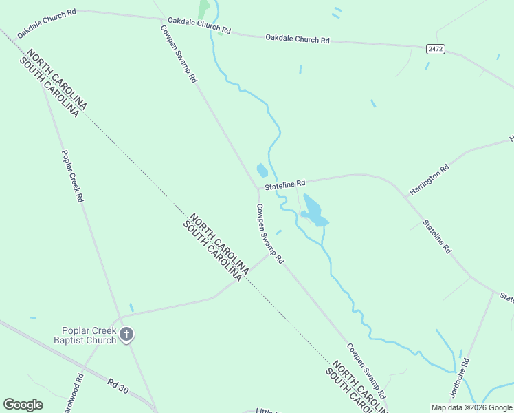 map of restaurants, bars, coffee shops, grocery stores, and more near 692 Cowpen Swamp Road in Fairmont