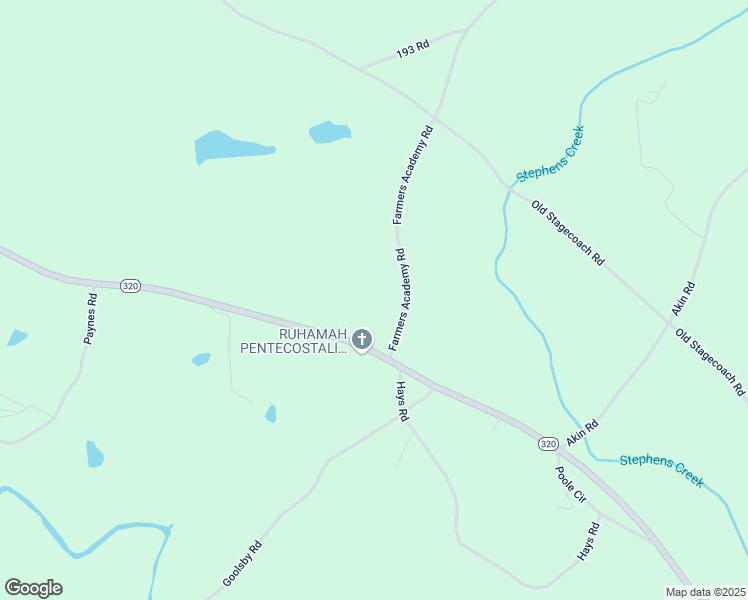 map of restaurants, bars, coffee shops, grocery stores, and more near 19-499 Farmers Academy Road in Franklin County