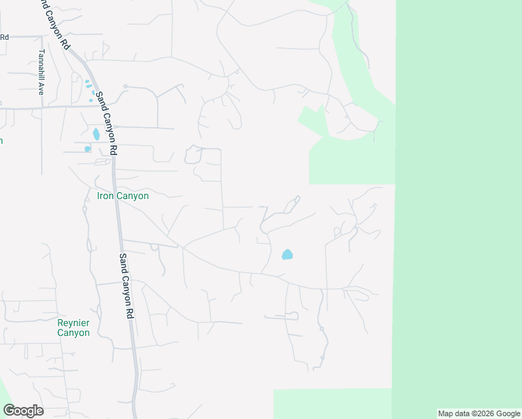 map of restaurants, bars, coffee shops, grocery stores, and more near 15357 Iron Canyon Road in Santa Clarita