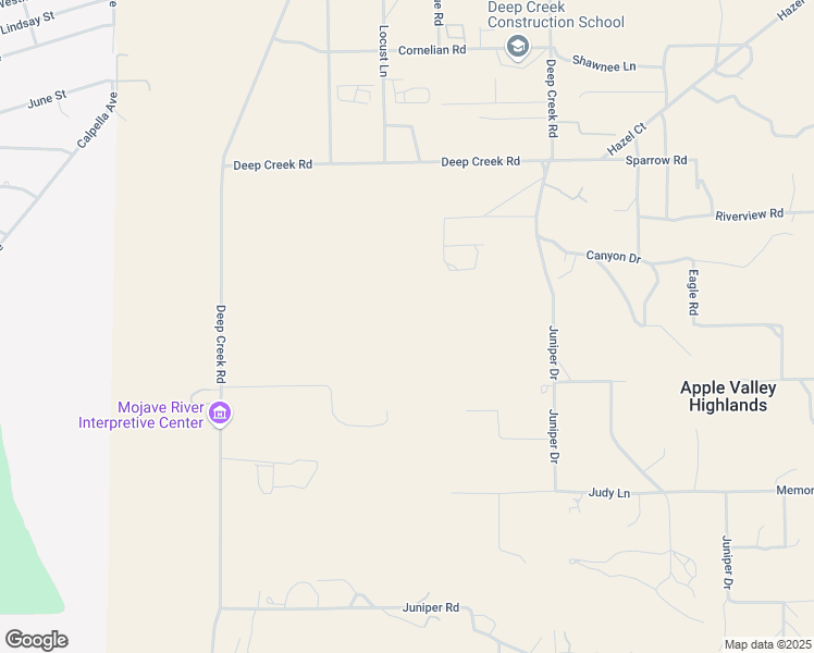 map of restaurants, bars, coffee shops, grocery stores, and more near C Avenue in Hesperia