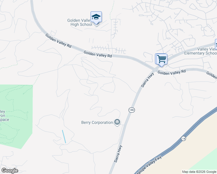 map of restaurants, bars, coffee shops, grocery stores, and more near in Santa Clarita