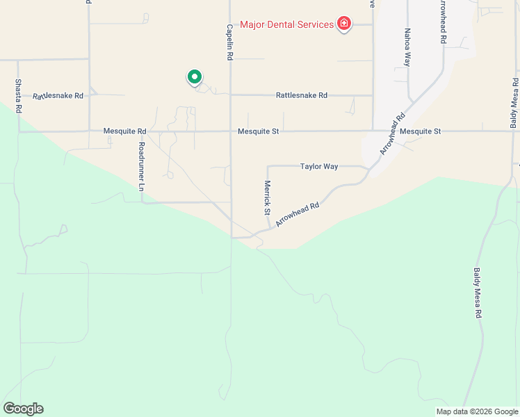 map of restaurants, bars, coffee shops, grocery stores, and more near 7888 Merrick Street in Phelan
