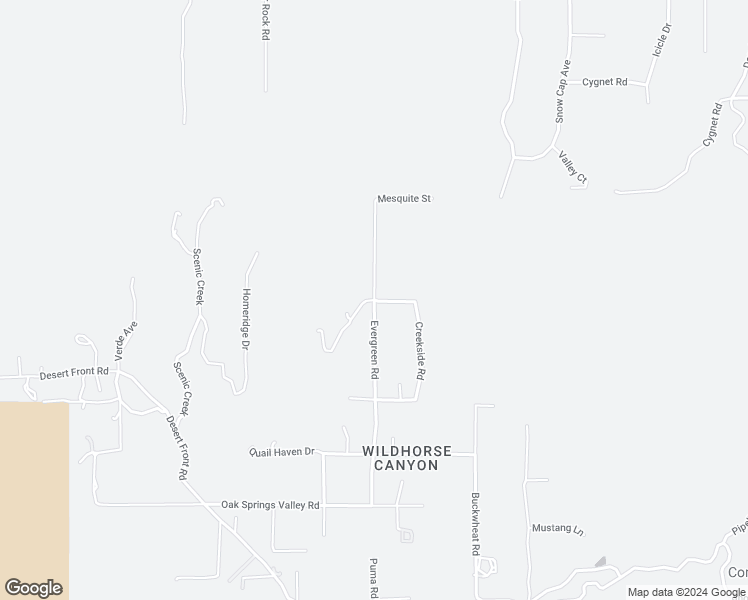 map of restaurants, bars, coffee shops, grocery stores, and more near Evergreen Road in Pinon Hills