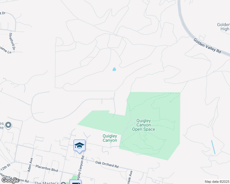 map of restaurants, bars, coffee shops, grocery stores, and more near 25172 Karie Lane in Santa Clarita