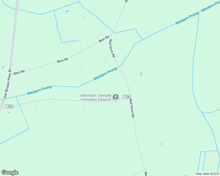 map of restaurants, bars, coffee shops, grocery stores, and more near 1211 Red Store Road in Whiteville