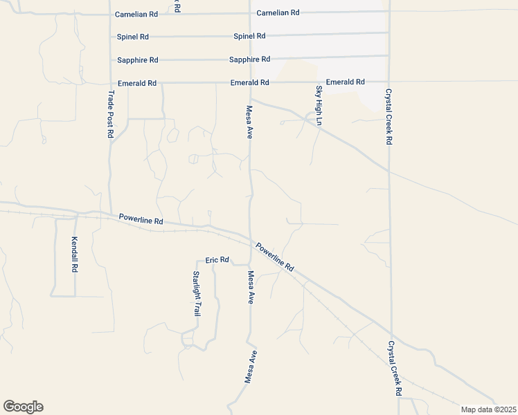 map of restaurants, bars, coffee shops, grocery stores, and more near in Lucerne Valley