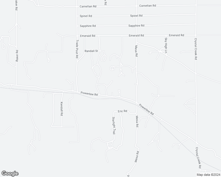 map of restaurants, bars, coffee shops, grocery stores, and more near 32322 Richard Street in Lucerne Valley