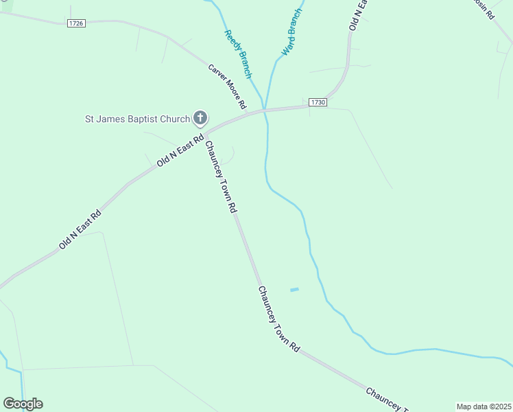 map of restaurants, bars, coffee shops, grocery stores, and more near 8688 Chauncey Town Road in Lake Waccamaw