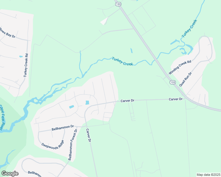 map of restaurants, bars, coffee shops, grocery stores, and more near 111 Dreyton Hall Court in Rocky Point