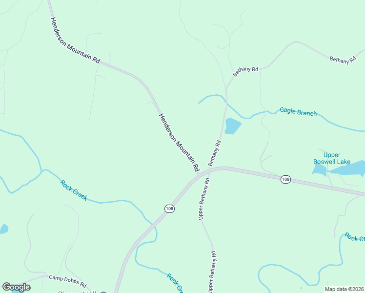 map of restaurants, bars, coffee shops, grocery stores, and more near 200 Henderson Mountain Road in Jasper