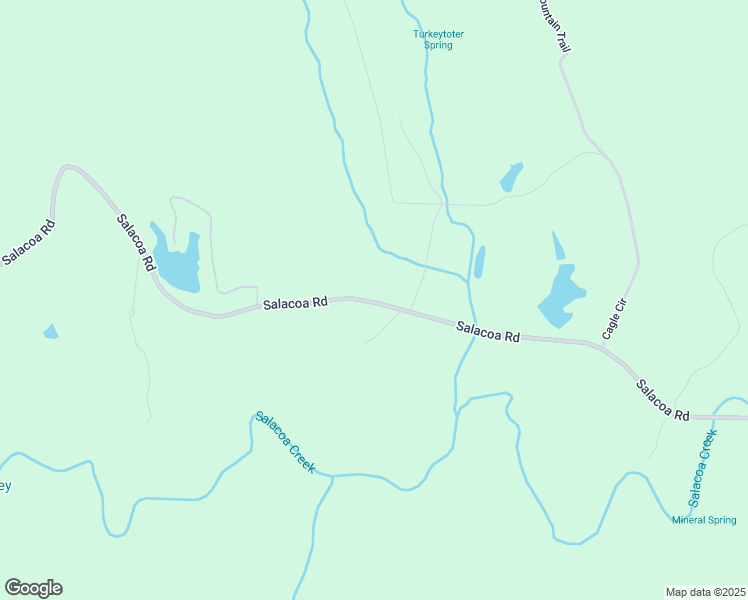 map of restaurants, bars, coffee shops, grocery stores, and more near 5618 Salacoa Road in Waleska