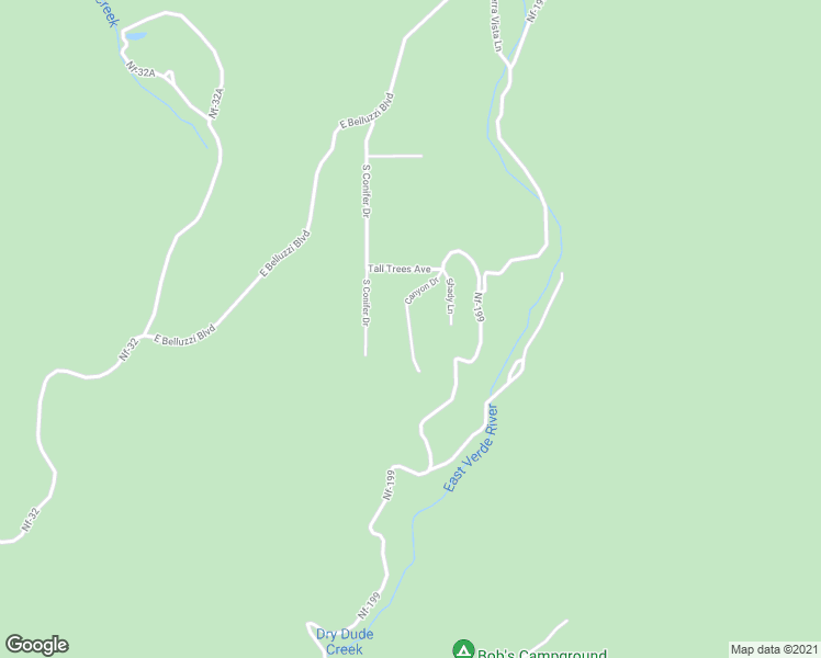 map of restaurants, bars, coffee shops, grocery stores, and more near Canyon Drive in Payson
