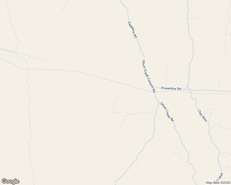 map of restaurants, bars, coffee shops, grocery stores, and more near Powerline Road in Lucerne Valley