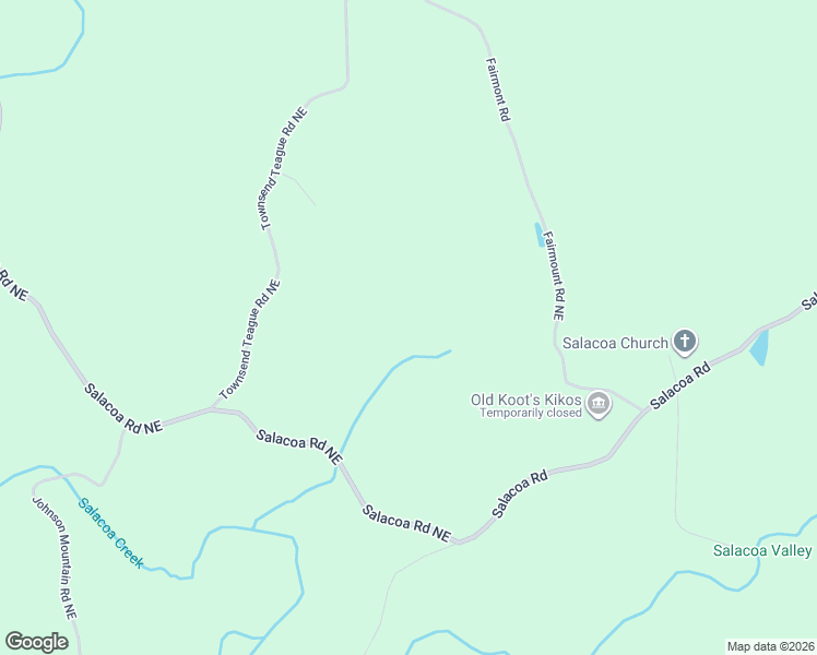 map of restaurants, bars, coffee shops, grocery stores, and more near 813 Salacoa Road Northeast in Fairmount