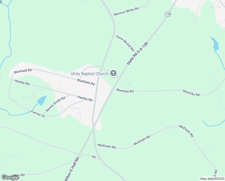map of restaurants, bars, coffee shops, grocery stores, and more near 3100A State Road S-4-108 in Anderson