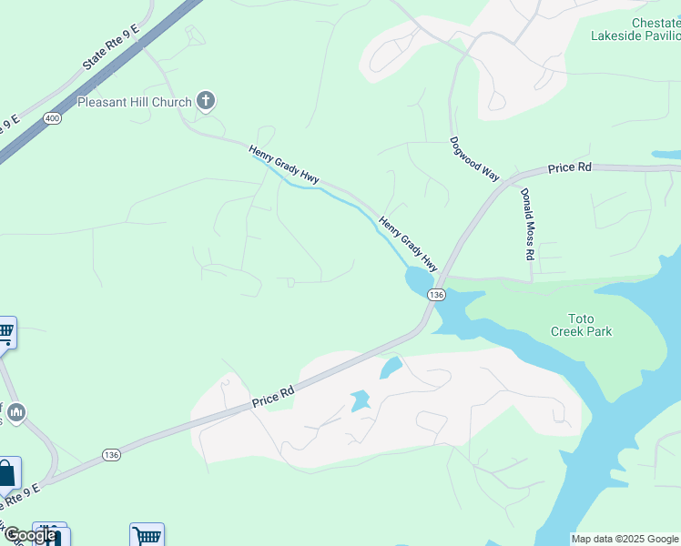 map of restaurants, bars, coffee shops, grocery stores, and more near in Dawsonville