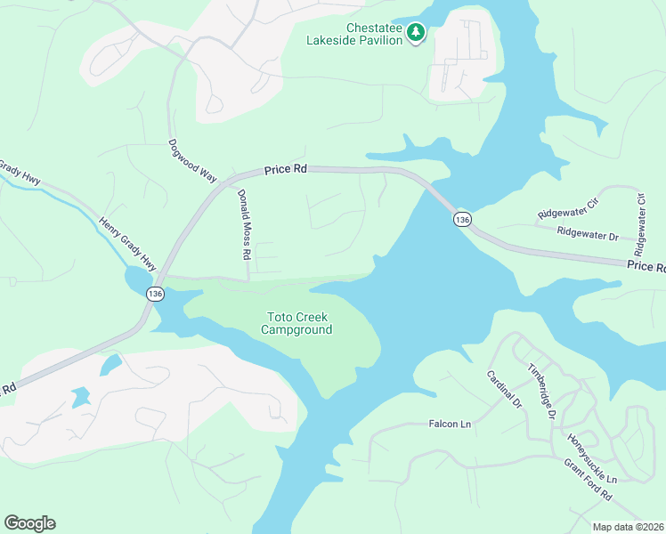 map of restaurants, bars, coffee shops, grocery stores, and more near 287 Moss Overlook in Dawsonville