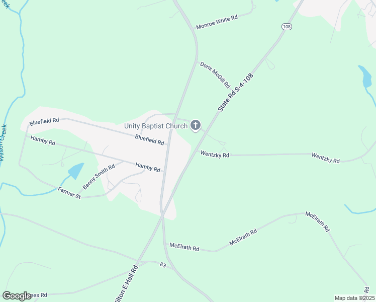 map of restaurants, bars, coffee shops, grocery stores, and more near 3100A State Road S-4-108 in Anderson
