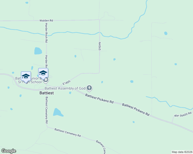 map of restaurants, bars, coffee shops, grocery stores, and more near 384 Walden Road in Battiest