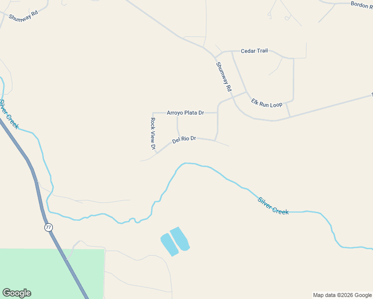 map of restaurants, bars, coffee shops, grocery stores, and more near 7685 Del Rio Drive in Show Low