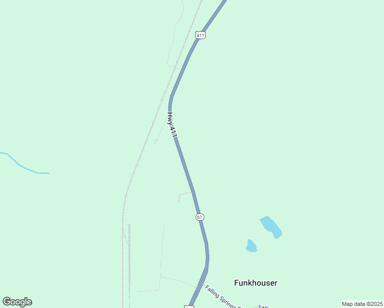 map of restaurants, bars, coffee shops, grocery stores, and more near 4952 U.S. 411 in Fairmount