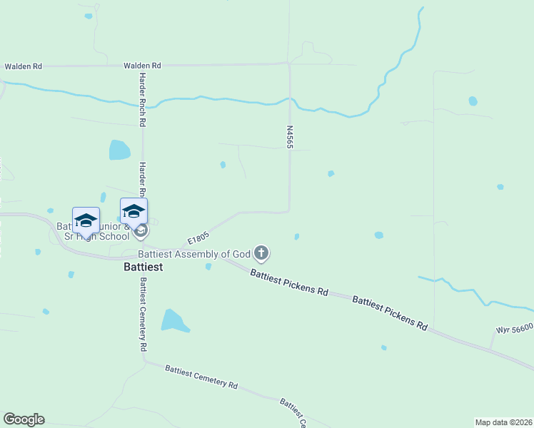 map of restaurants, bars, coffee shops, grocery stores, and more near 384 Walden Road in Battiest