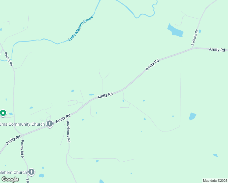 map of restaurants, bars, coffee shops, grocery stores, and more near 4630 Amity Road in Pearcy