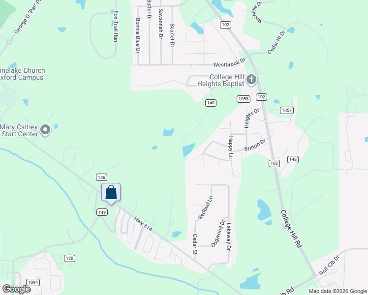 map of restaurants, bars, coffee shops, grocery stores, and more near 49 Levee Road in Oxford