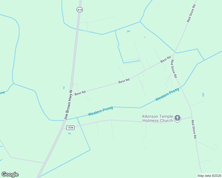 map of restaurants, bars, coffee shops, grocery stores, and more near 360 Best Road in Whiteville