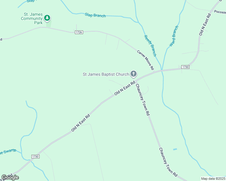 map of restaurants, bars, coffee shops, grocery stores, and more near 3119 Old North East Road in Lake Waccamaw
