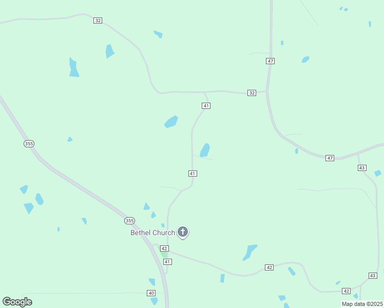 map of restaurants, bars, coffee shops, grocery stores, and more near 1066 County Road 41 in Union County